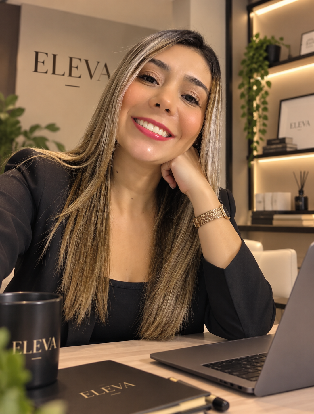María Camila, fundadora y CEO de ELEVA